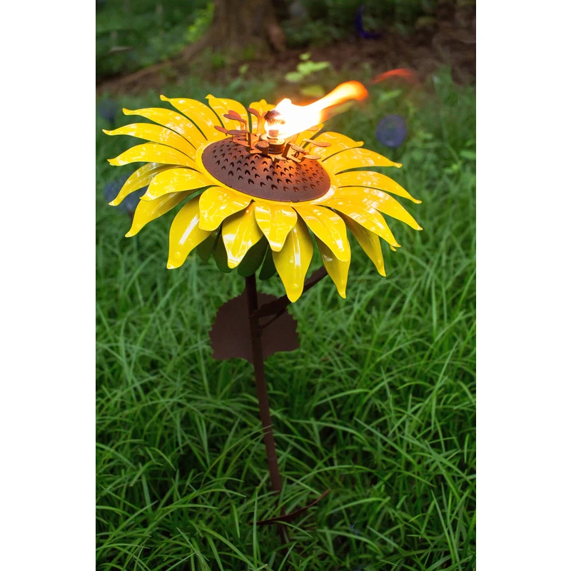 Sunflower Garden with Torch Sunflower Garden with Torch