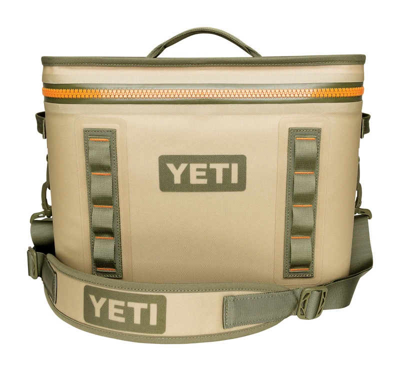 YETI Hopper Flip 18 Cooler Bag Blaze Orange/Field Tan