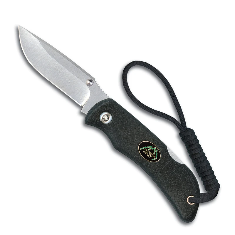 Outdoor Edge Mini-Grip Black 8CR13MOV Steel 5.1 in. Folding Knife