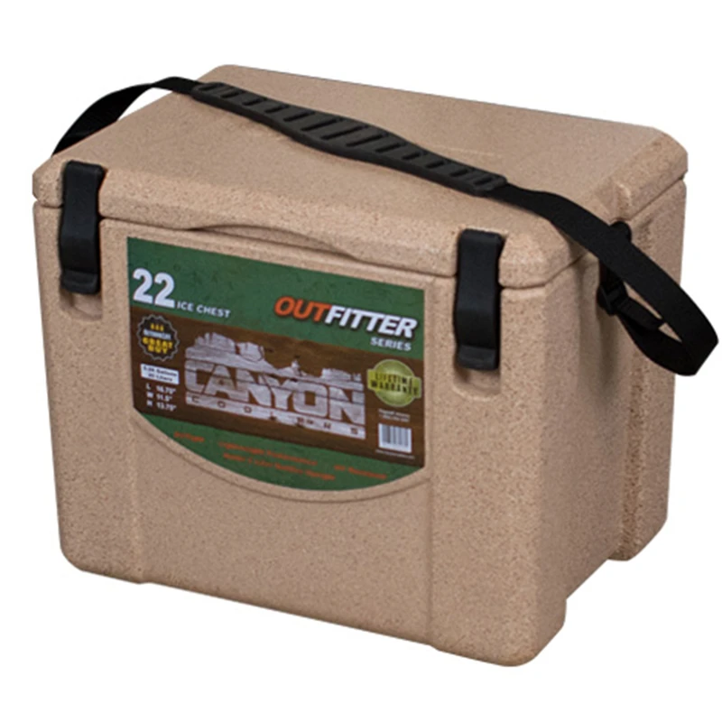 Canyon Coolers Outfitter Cooler 22 qt. Brown