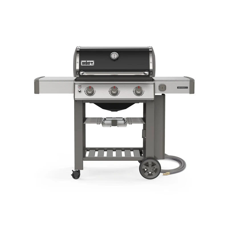 Weber Genesis II E-310 Natural Gas Freestanding 3 burners Grill Black