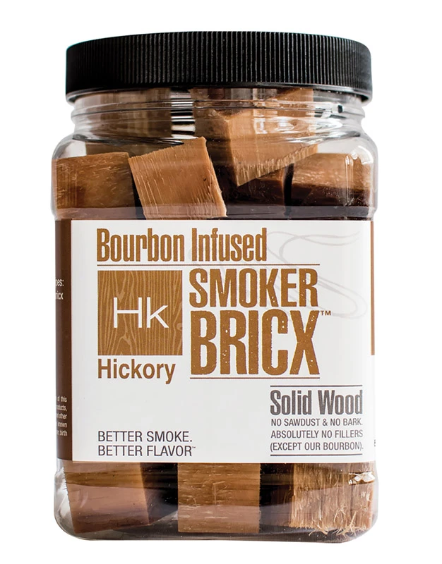 SmokerBricx Hickory Wood Smoking Chunks 32 oz.