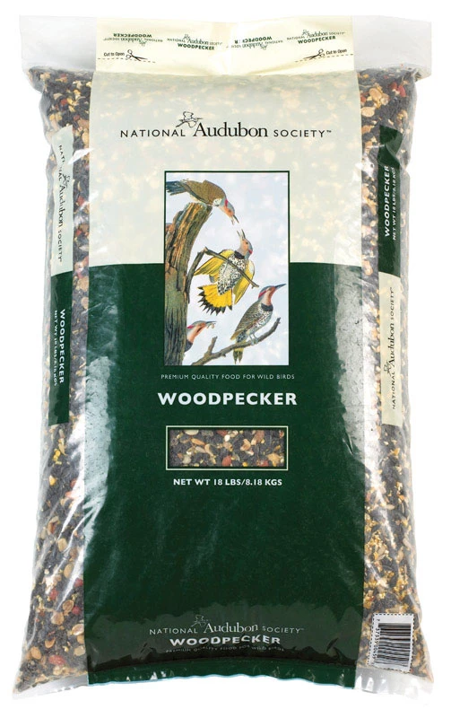 National Audubon Society Woodpecker Wild Bird Food Sunflower Seeds 18 lb.