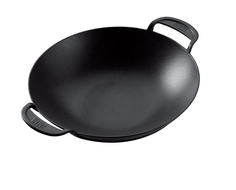 Weber Grill Wok Cast Iron/Porcelain