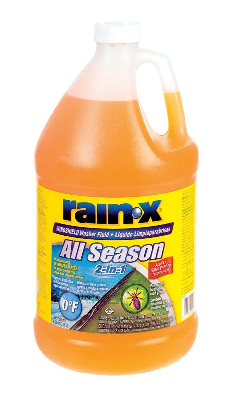 Rain-X All Season 2-in-1 Windshield Washer Fluid Liquid 1 gal.
