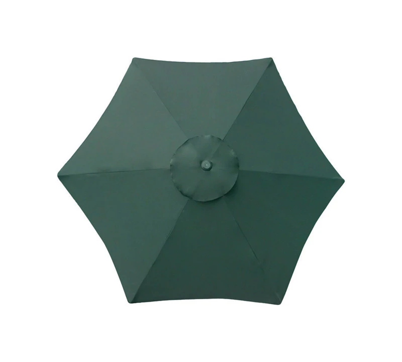 Living Accents Deluxe 9 ft. Hunter Green Patio Umbrella