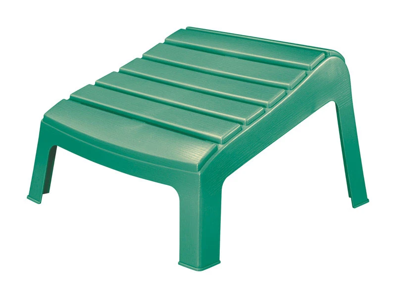 Adams Green Polypropylene Adirondack Ottoman