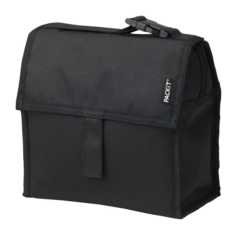 PACKiT Lunch Bag Cooler 3.5 Black 1 pk