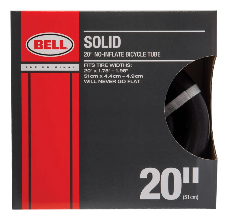 Bell Sports Solid 20 in. Rubber Bike Tube 1 pk