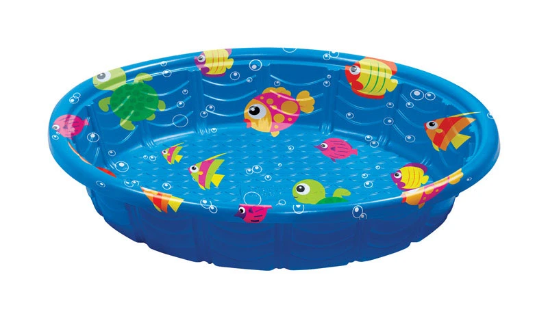 Summer Escapes Round Plastic Wading Pool 11.4 in. H x 59 in. Dia.