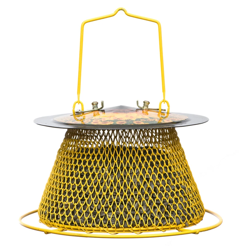 NO/NO Wild Bird Feeders Wild Bird Metal Mesh 1 lb. Bird Feeder 1 ports
