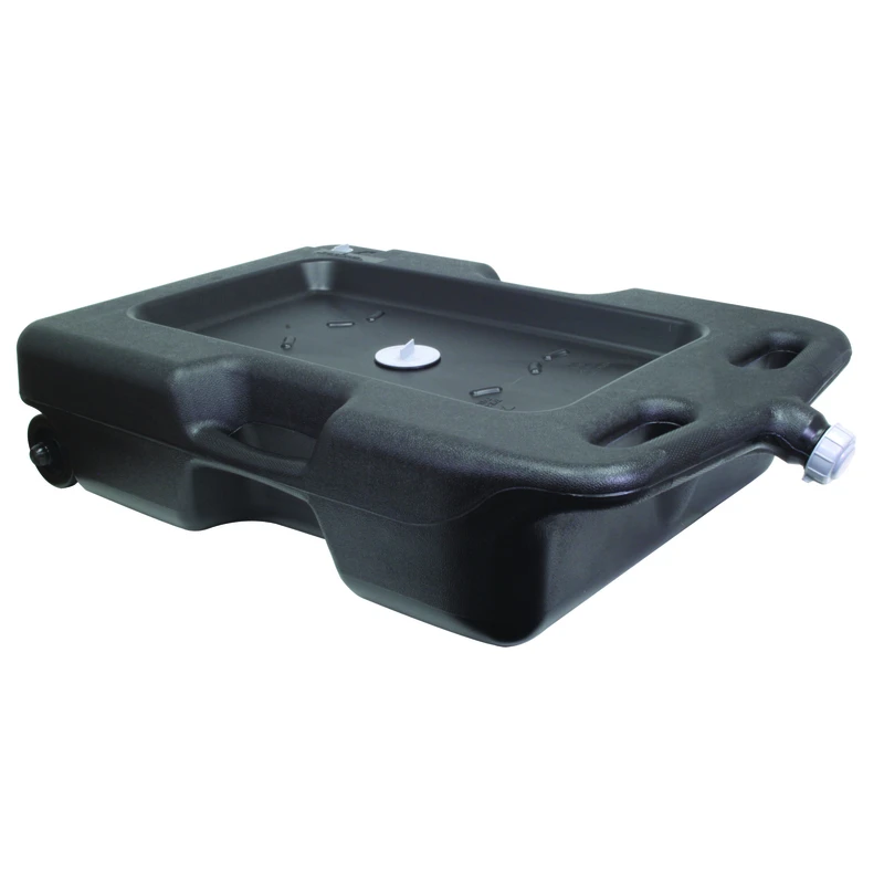 FloTool Plastic 58 qt. Rectangular Oil Drain and Recovery Pan