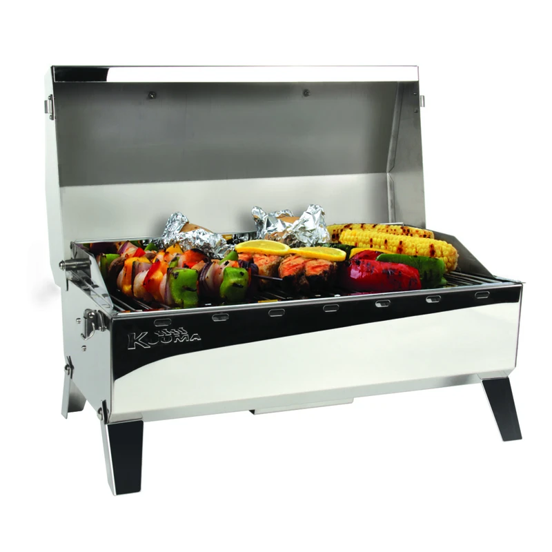 Camco Kuuma Liquid Propane Portable Grill Stainless Steel