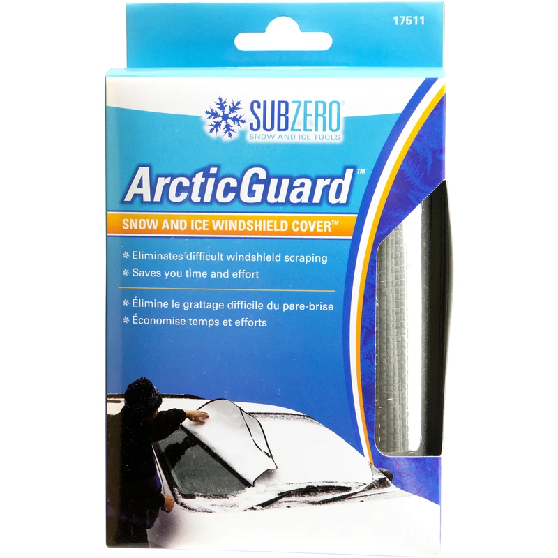 Sub Zero ArcticGuard 70 in. L x 29 in. W Gray Foldable Windshield Cover