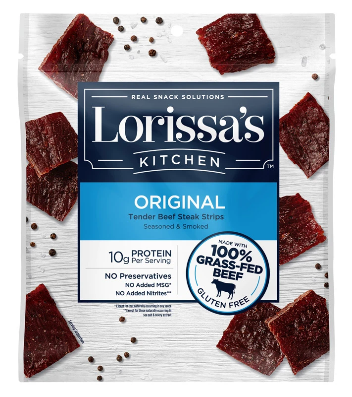 Jack Link's Lorissa's Kitchen Original Beef Jerky 2.25 oz. Bagged