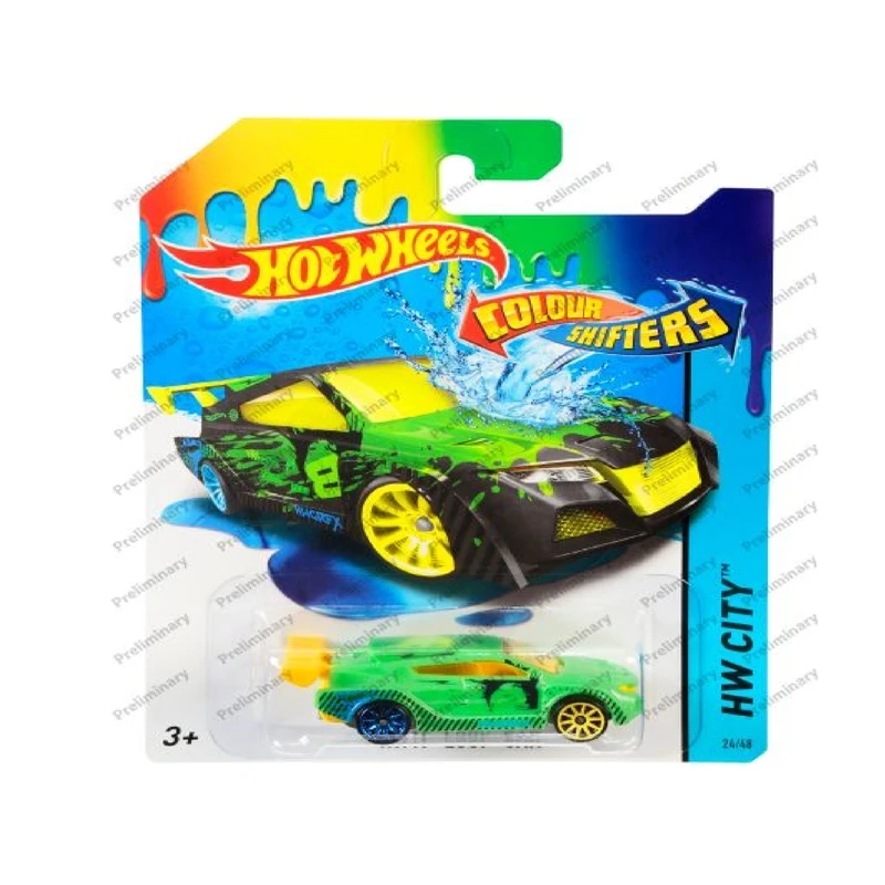 Hot Wheels HW City Color Shifters Vehicle Assortment Plastic