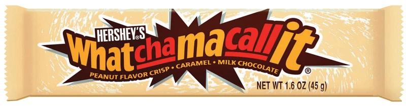 Hershey's Whatchamacallit Peanut, Caramel, Milk Chocolate Candy Bar 1.6 oz.