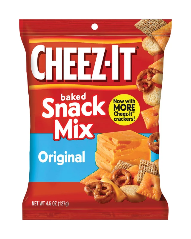 Cheez-It Original Snack Mix 4.75 oz. Pegged