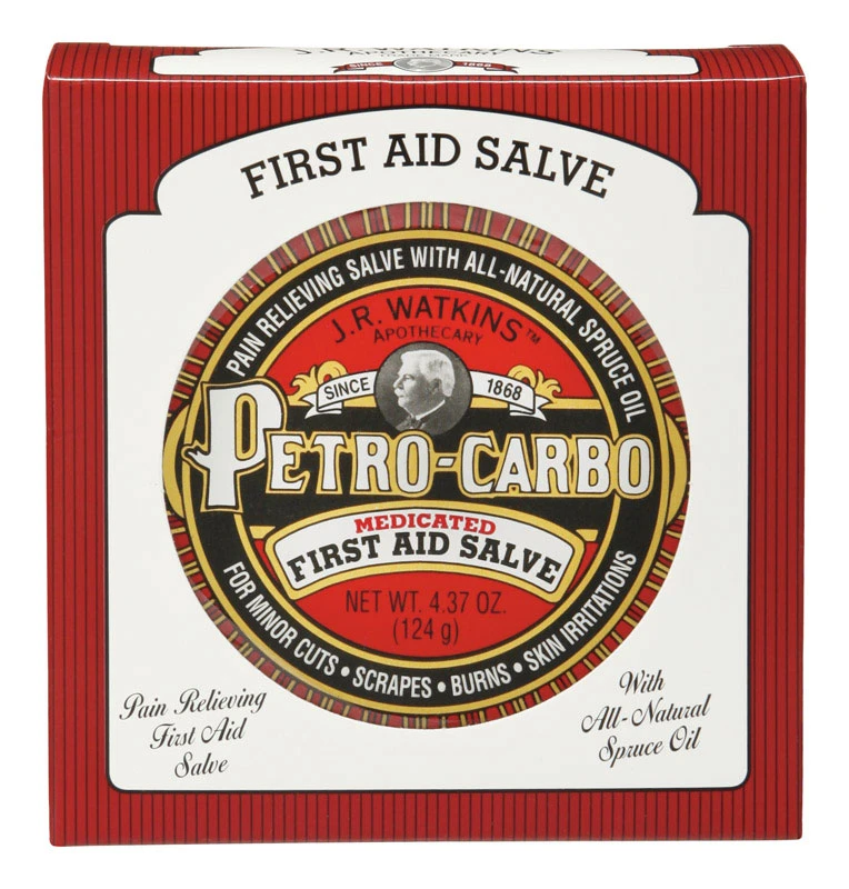J.R. Watkins Petro-Carbo Medicated First Aid Salve 4.37 oz.