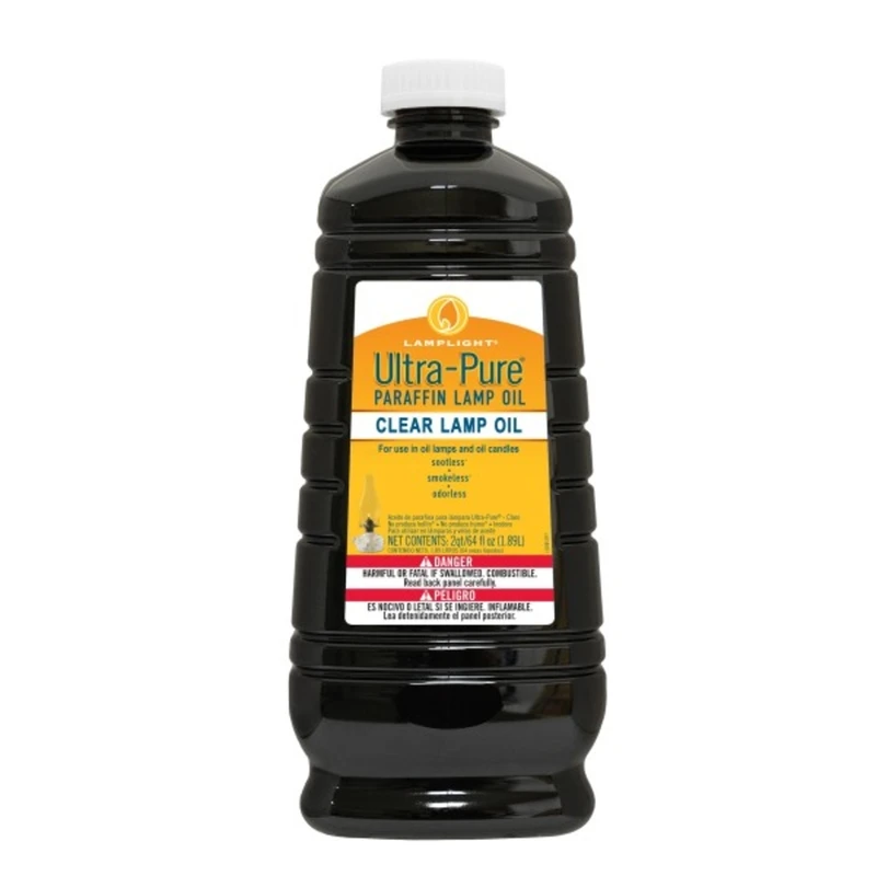 Lamplight Farms Ultra-Pure Clean Burn Paraffin Oil Clear 64 oz.