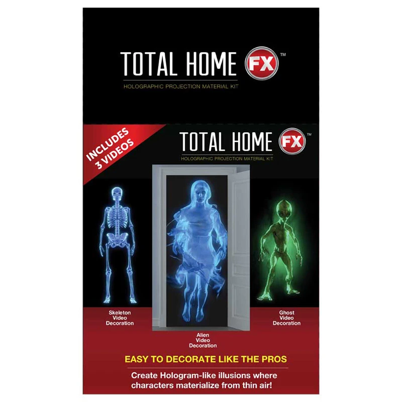 Total HomeFX Halloween Projector Videos 7 in. H x 4 in. W 1 pk