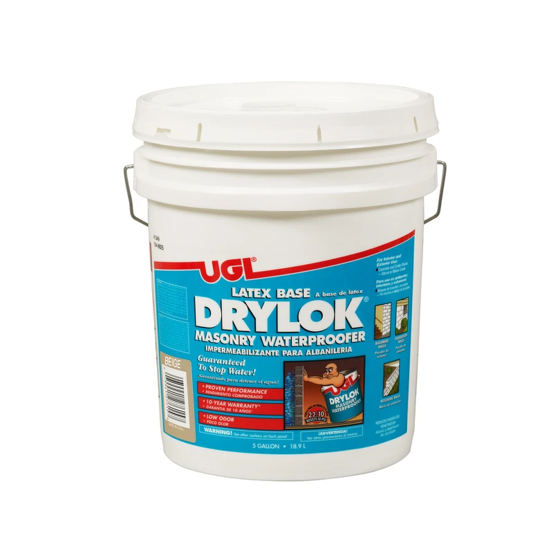 Drylok Flat Beige Tintable Latex Masonry Waterproof Sealer 5 gal.