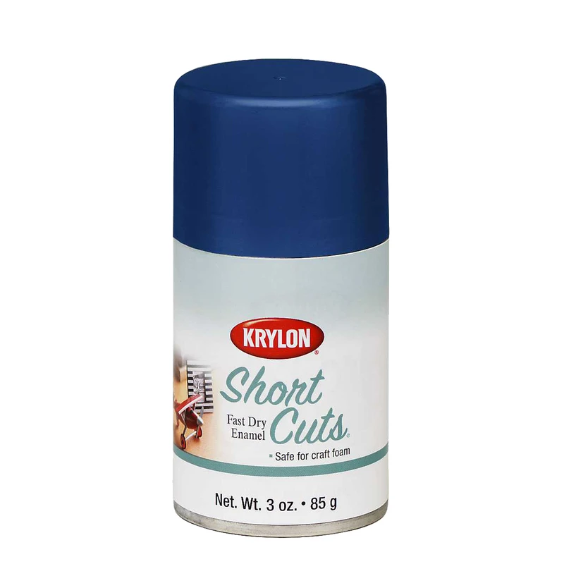 Krylon Short Cuts Gloss Forever Blue Spray Paint 3 oz.