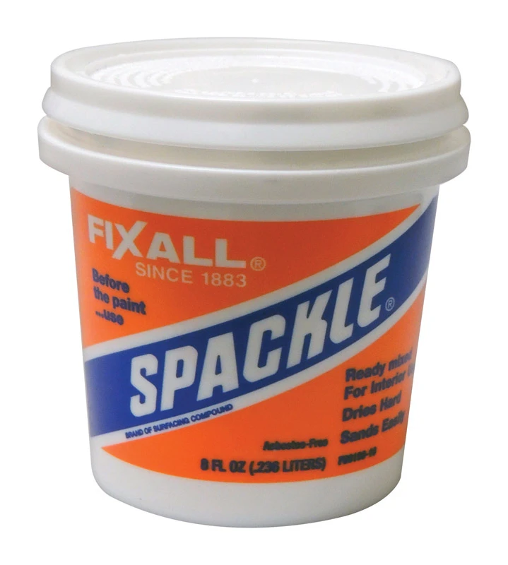 FixALL SPACKLE Ready to Use White Spackling Compound 8 oz.