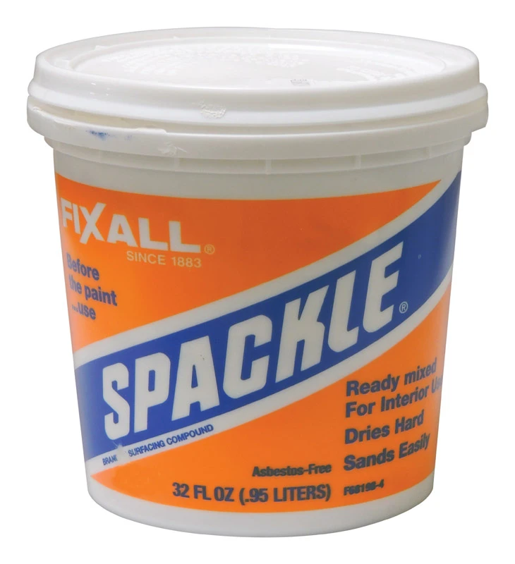 FixALL SPACKLE Ready to Use White Spackling Compound 32 oz.
