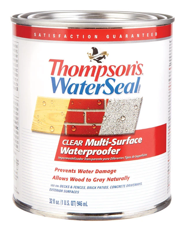 Thompson's Waterseal Clear Water-Based Multi-Surface Waterproofer 1 qt.