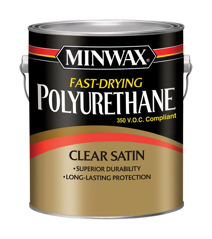 Minwax Satin Clear Fast-Drying Polyurethane 1 gal.