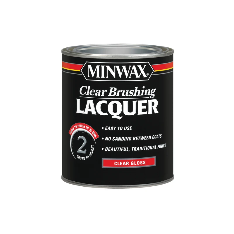 Minwax Gloss Clear Brushing Lacquer 1 qt.