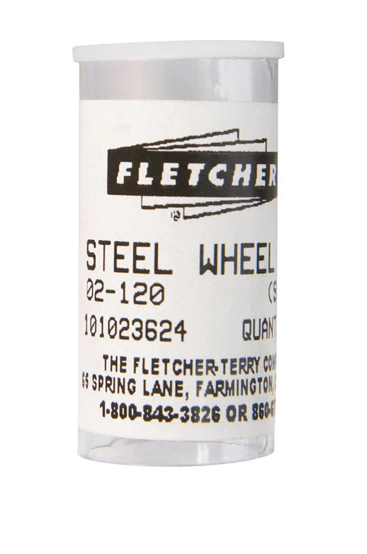 Fletcher Steel Single Edge Glass Cutting Wheel 1/8 in. L 10 pc.