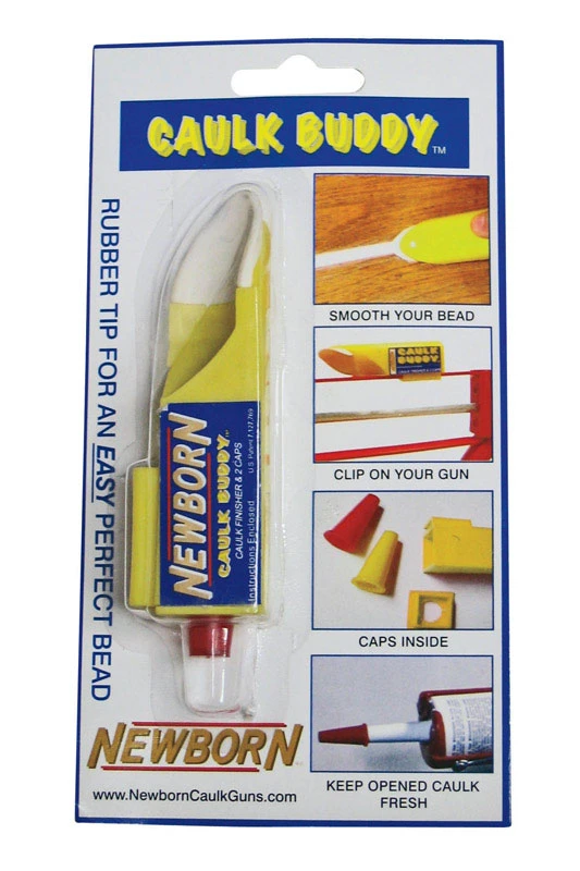 Newborn Caulk Buddy Lightweight Plastic Caulk Finisher Tool