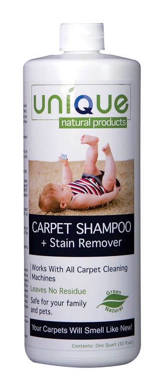 Unique Natural Products No Scent Carpet Shampoo 32 oz. Liquid Concentrated