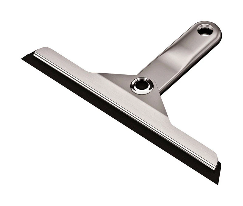simplehuman 10.3 in. Anodized Aluminum/Die-Cast Zinc Squeegee