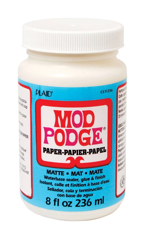 Plaid Mod Podge High Strength Glue Decoupage Paper 8 oz.