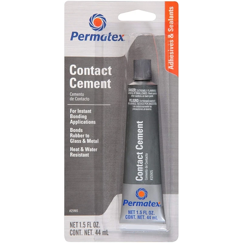 Permatex Contact Cement Liquid Automotive Adhesive 1.5 oz.