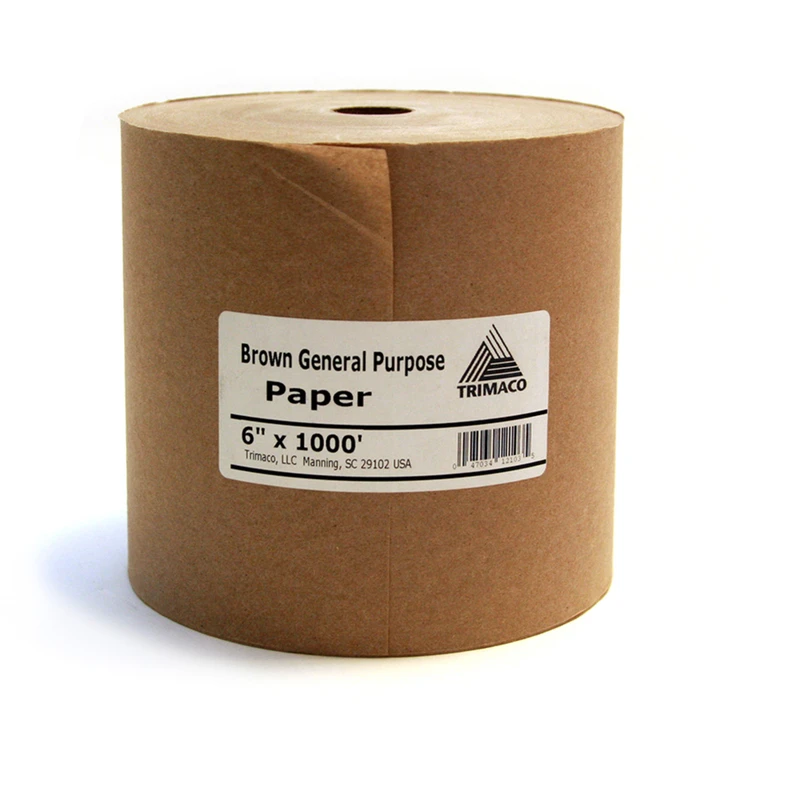 Trimaco Builder's Floor Paper 3 mil x 6 in. W x 1000 ft. L Paper Brown