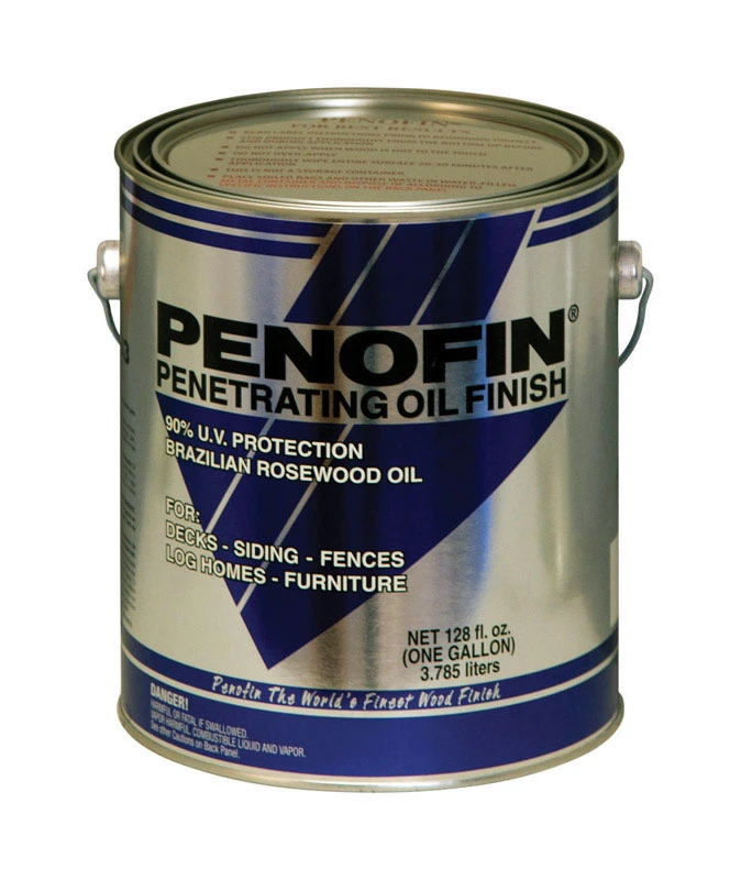 Penofin Blue Semi-Transparent Clear Oil-Based Wood Stain 1 gal.