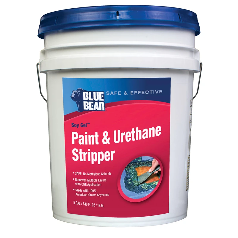 Blue Bear Soy Gel Paint and Urethane Stripper 5 gal.