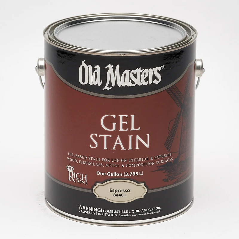 Old Masters Semi-Transparent Espresso Oil-Based Gel Stain 1 gal.