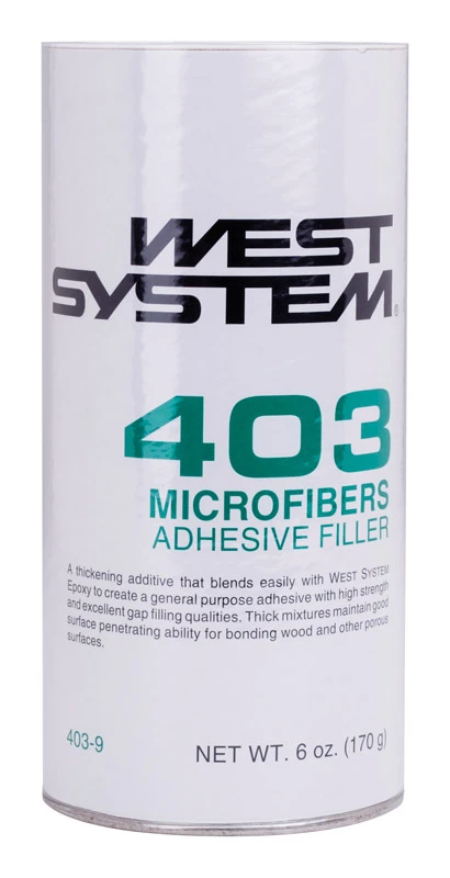 West System Extra Strength Microfibers Adhesive Filler 6 oz.