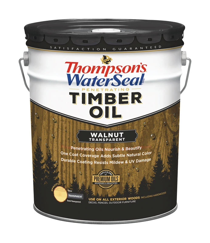 Thompson's WaterSeal Transparent Walnut Penetrating Timber Oil 5 gal.