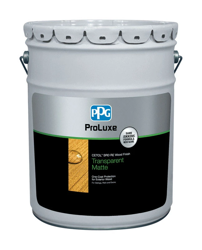 Sikkens ProLuxe Cetol SRD RE Transparent Matte Redwood Oil-Based Penetrating Oil Wood Finish