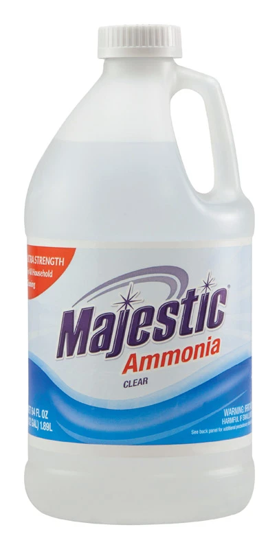 Majestic Regular Scent Ammonia Liquid 64 oz.