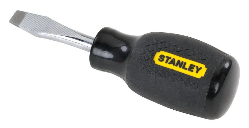 Stanley 1/4 x 1-3/4 in. L Stubby Screwdriver 1 pc.