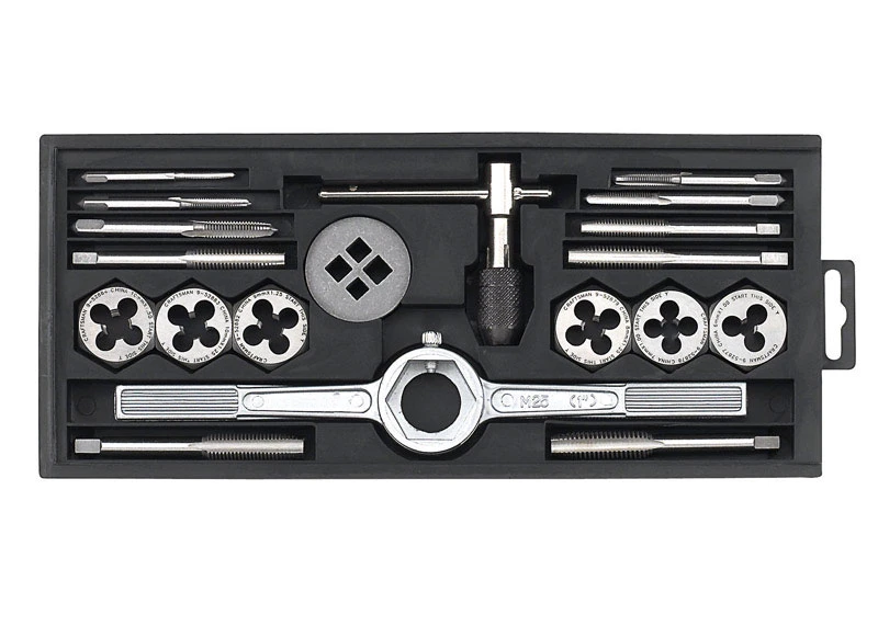 Craftsman Carbon Steel Metric Tap Set 3mm, x .60, 4mm x .70, 4mm x .75, 5mm x .80, 6mm x 19 pc.