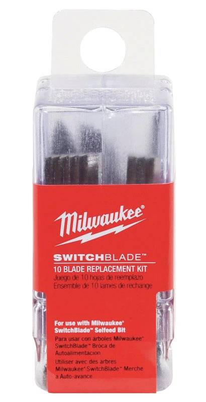 Milwaukee SWITCHBLADE Hardened Steel Wood Chiseling Replacement Switchblade 2 in. L 10 pc.