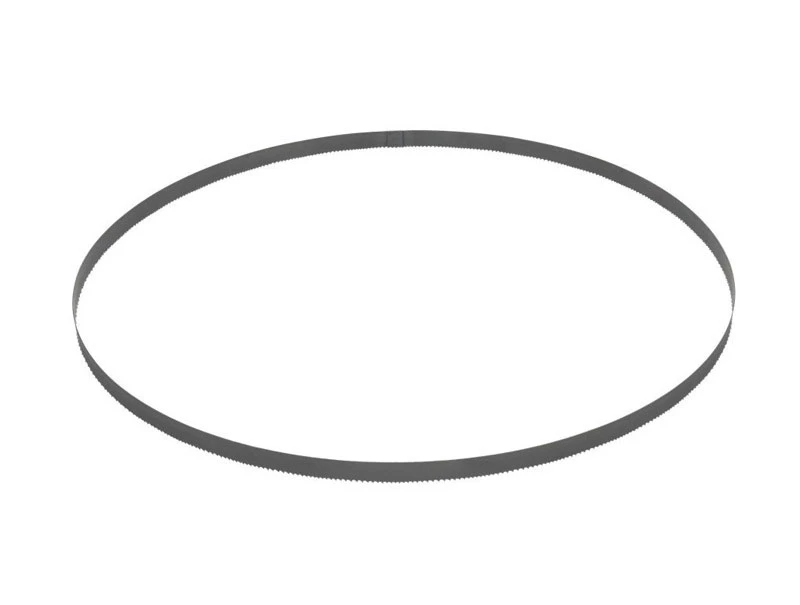 Milwaukee 44.9 in. L x 0.5 in. W x 0.02 in. thick Bi-Metal Band Saw Blade 18 TPI Raker teeth 100